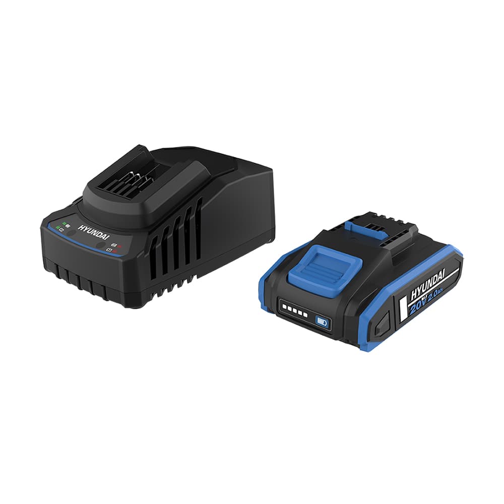 Hyundai 20V 2.0Ah Lithium-ion Battery & Charger Kit