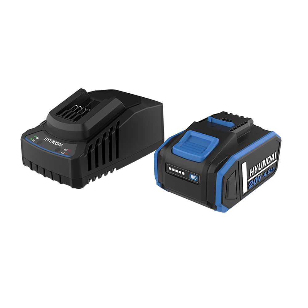 Hyundai 20V 4.0Ah Lithium-ion Battery & Charger Kit