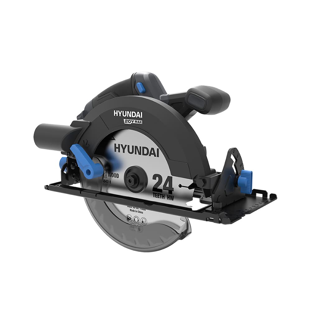 Hyundai 20V Brushless Circular Saw 190mm Skin Only