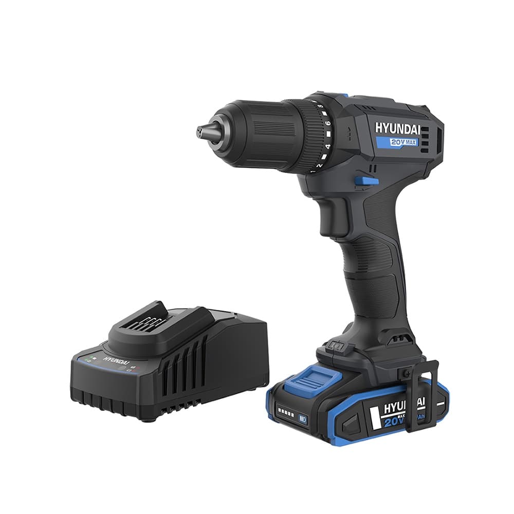 Hyundai 20V Driver Drill 40Nm Kit
